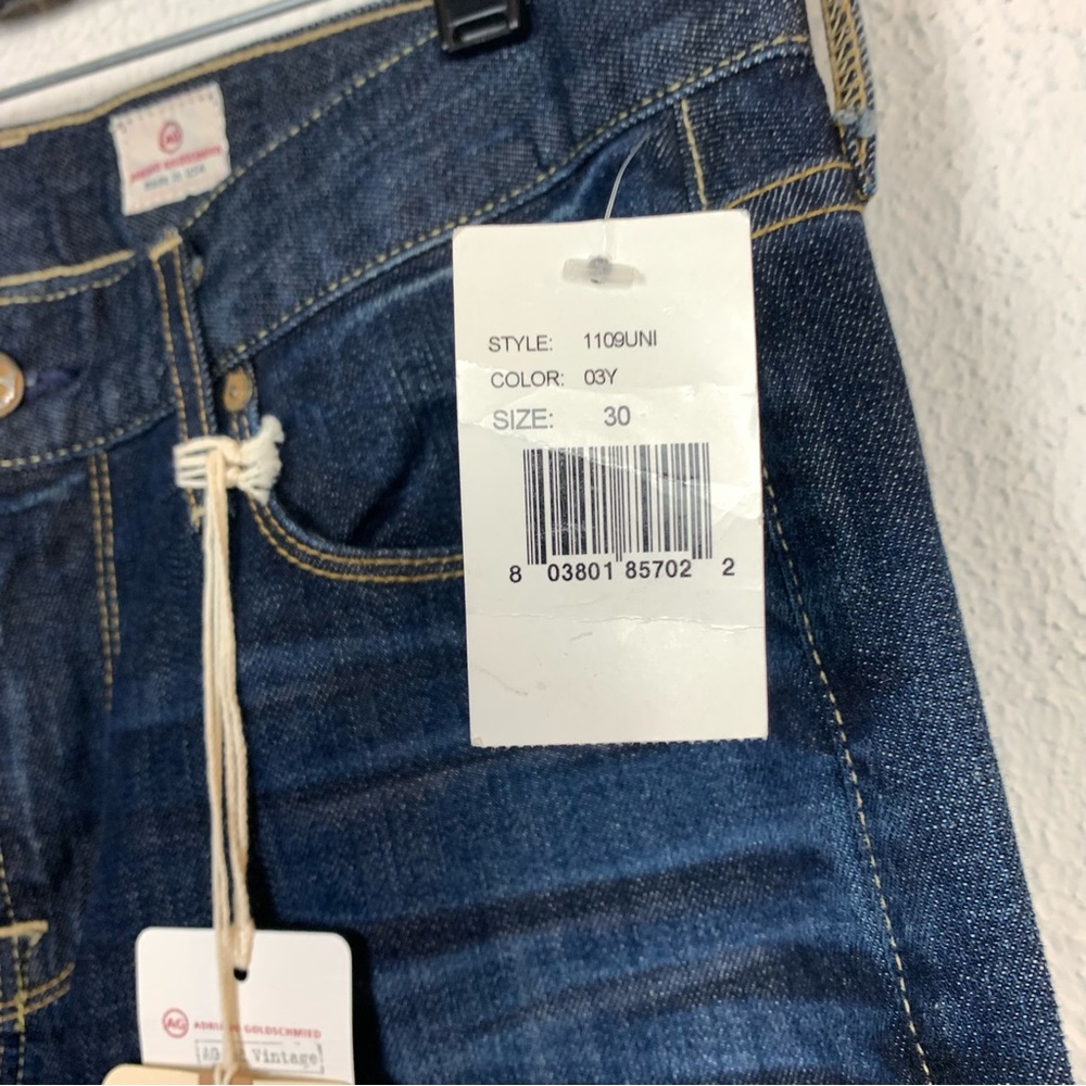 NWT AG Geffen slouchy slim jeans size 30 - Picture 13 of 15